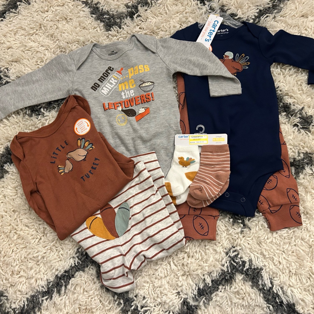 12 months Thanksgiving Outfits